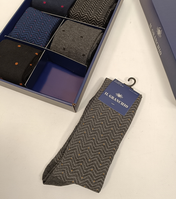 CALZINO UOMO LUNGO GC212 Ingrosso Calzetteria uomo Tellini S.r.l.